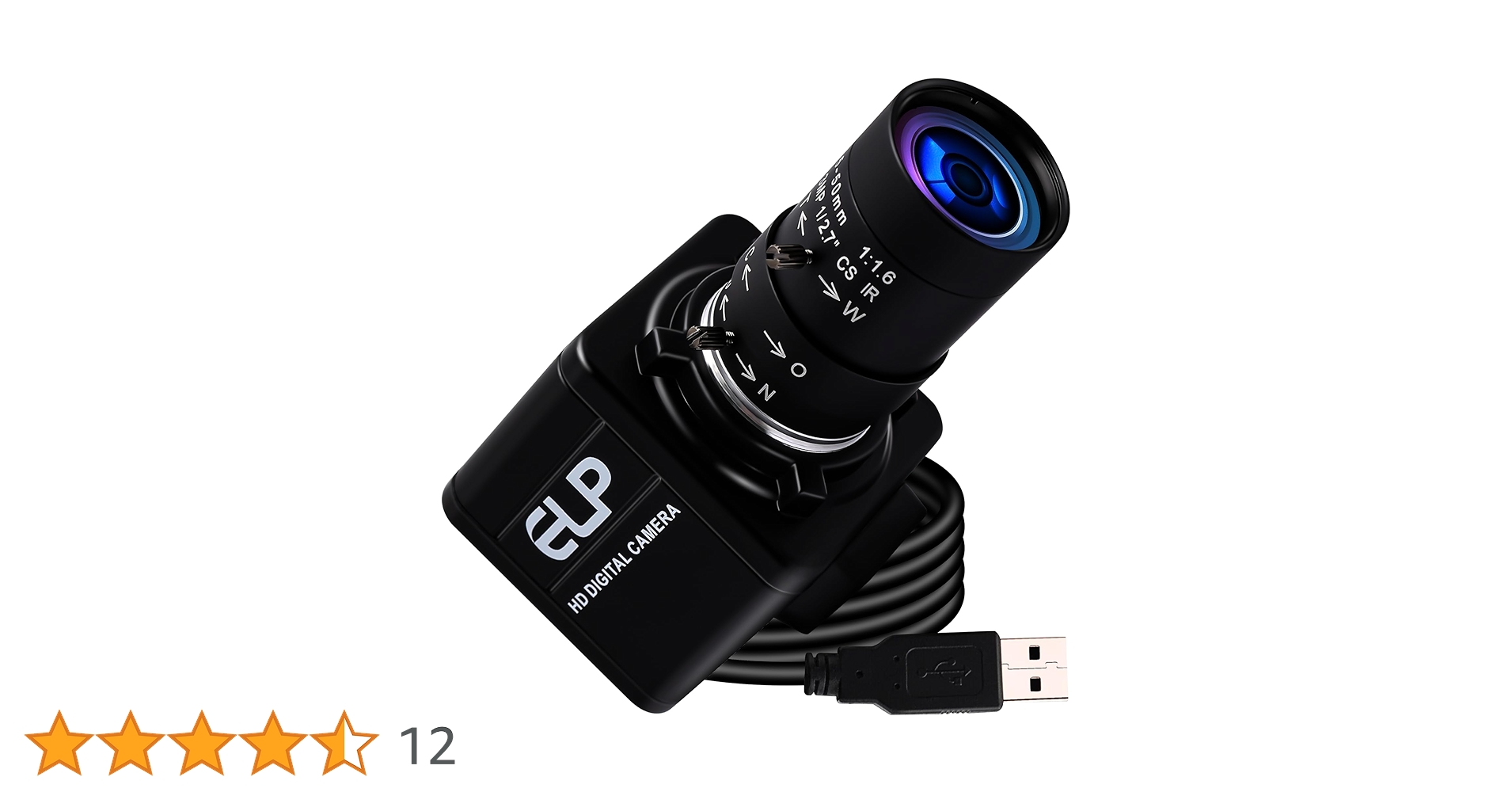 ELP 8MP USBカメラ 5-50mm可変焦点 IMX179搭載 HD画質 Amazon.co.jp: ELP 800万画素ウェブカメラ 5-50mm手動可変焦点